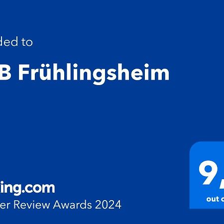 רצ'ינס B&B Fruehlingsheim מראה חיצוני תמונה
